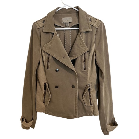 Marrakech Taupe Blazer Jacket Size Small - Picture 1 of 11